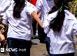 गोलीकाण्डपछि थाईल्यान्डको विद्यालयबाट विद्यार्थीहरू बाहिरिँदै