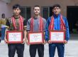 पदक विजेता चन्द्रबहादुर र अन्य तीन बक्सरलाई सम्मान