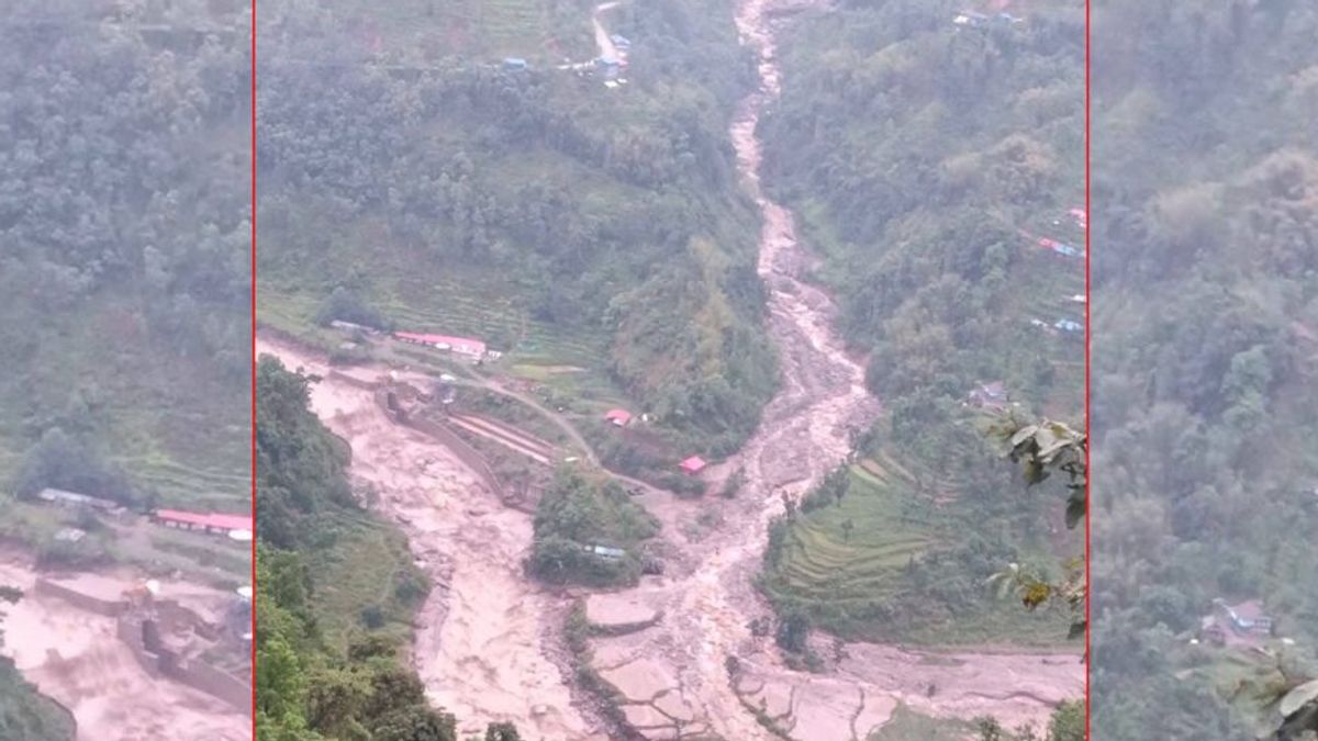 पाँचथरको याङवरकमा बाढी-पहिरो, क्षतिको विवरण आउन बाँकी